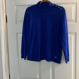 Calvin Klein Blue Crew Neck Sweater